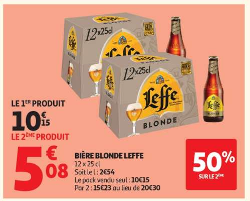 Bière Blonde Leffe*