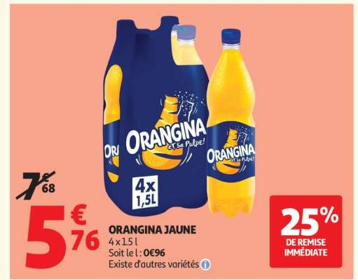 Orangina Jaune