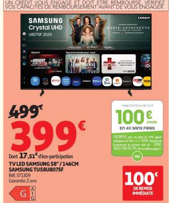 TV LED SAMSUNG 58" / 146CM