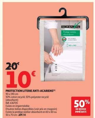 Protection Literie Anti-Acariens*