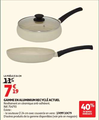 La poêle Ø 24 cm