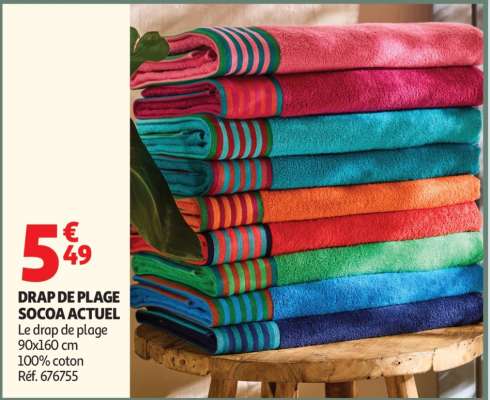 DRAP DE PLAGE SOCOA ACTUEL