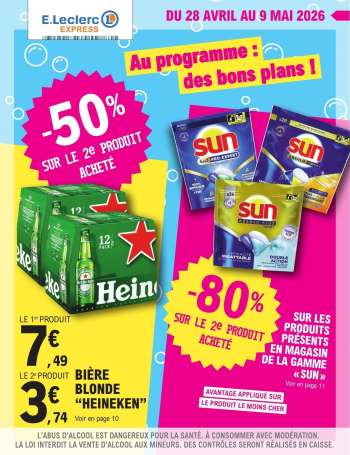 Catalogue E.Leclerc - 28/04/2026 - 09/05/2026.