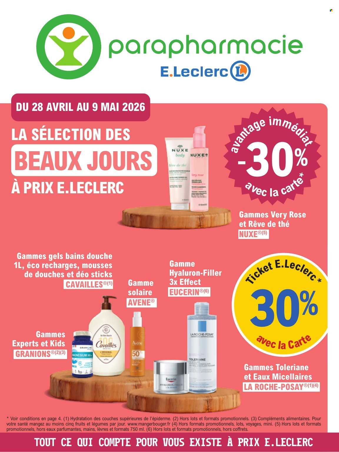 Catalogue E.Leclerc - 28/04/2026 - 09/05/2026. Page 1