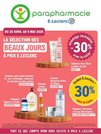 Catalogue E.Leclerc - 28/04/2026 - 09/05/2026.