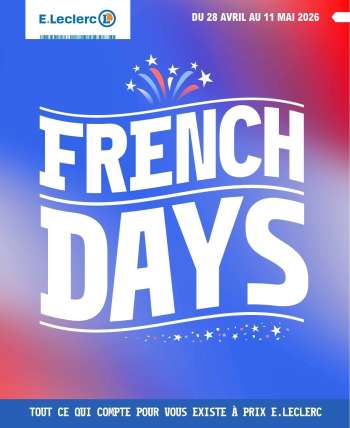 Catalogue E.Leclerc - 28/04/2026 - 11/05/2026.