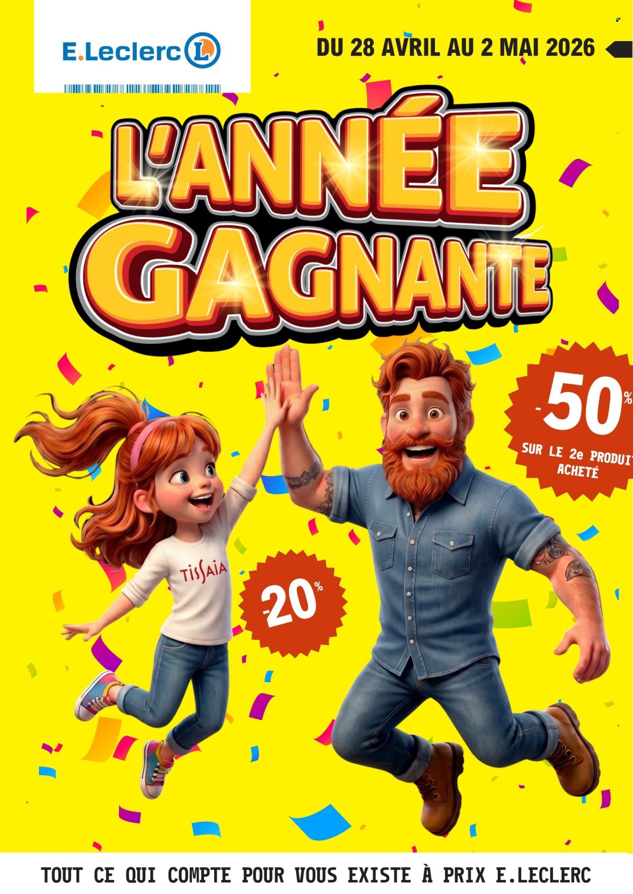 Catalogue E.Leclerc - 28/04/2026 - 02/05/2026. Page 1