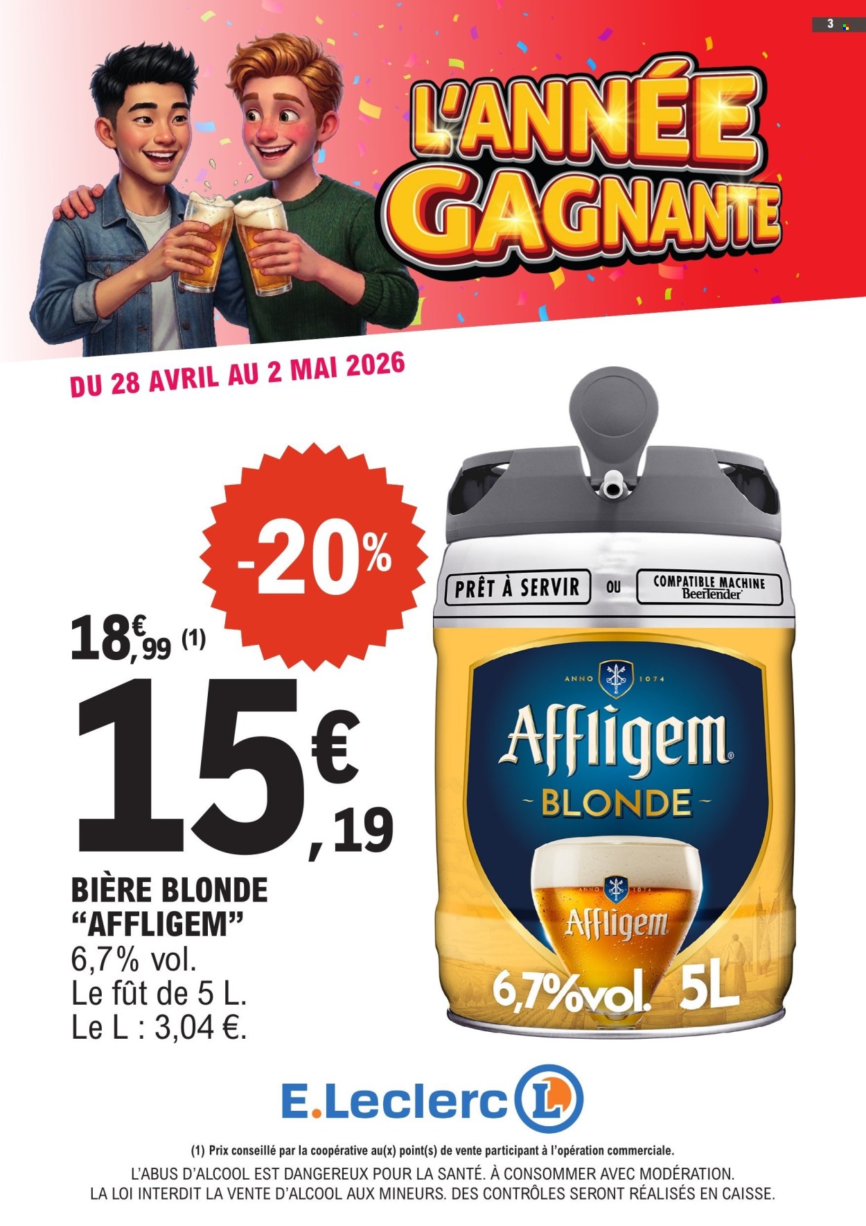 Catalogue E.Leclerc - 28/04/2026 - 02/05/2026. Page 3