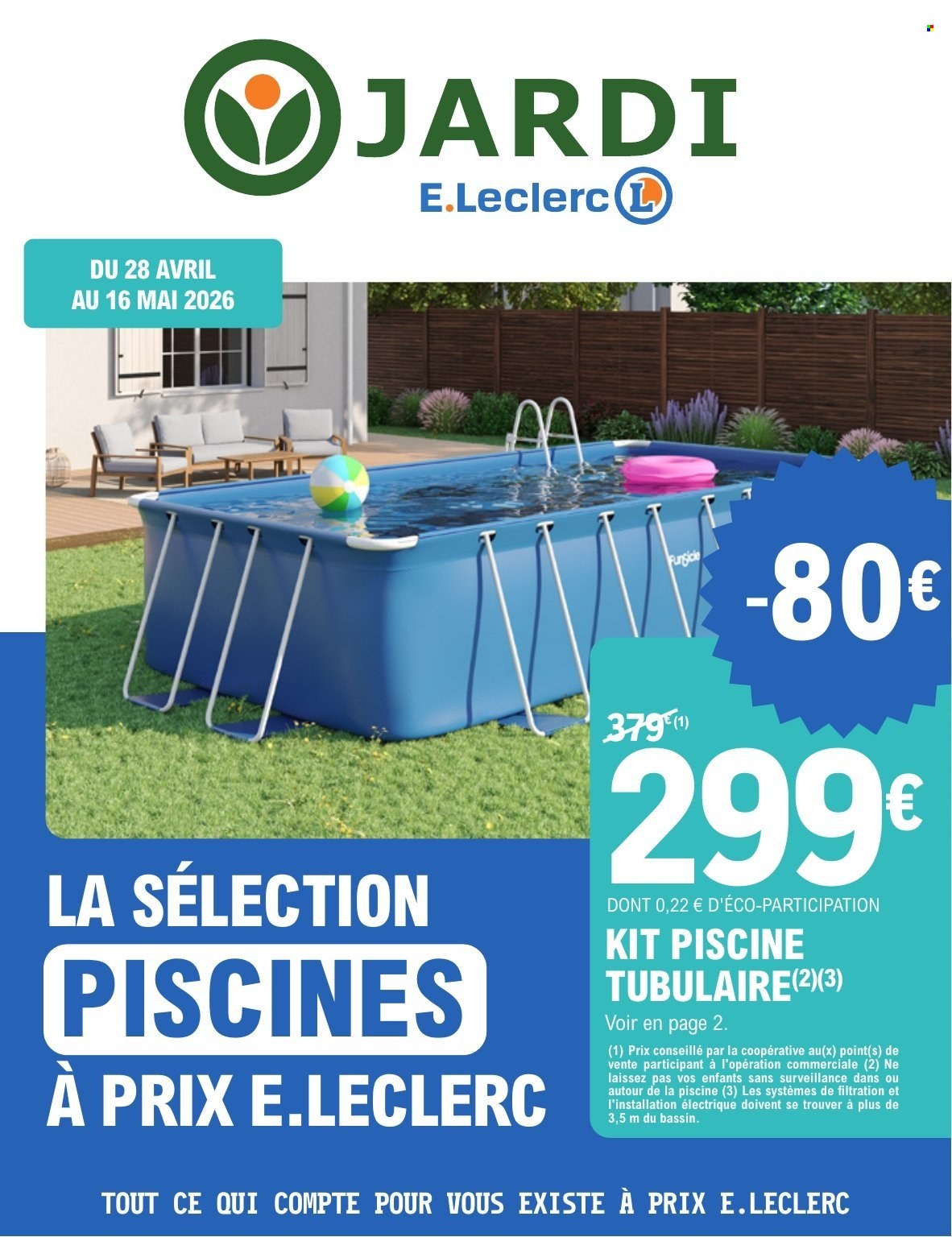 Catalogue E.Leclerc - 28/04/2026 - 16/05/2026. Page 1