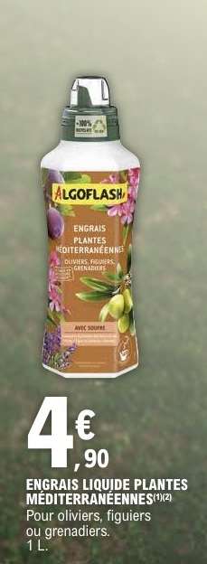 ENGRAIS LIQUIDE PLANTES MÉDITERRANÉENNES