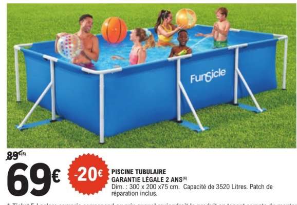 Piscine Tubulaire
