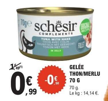 GELÉE THON/MERLU 70 G