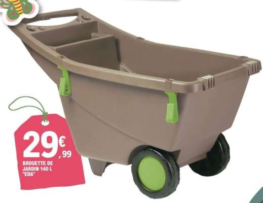 Brouette de jardin 140 L "EDA"