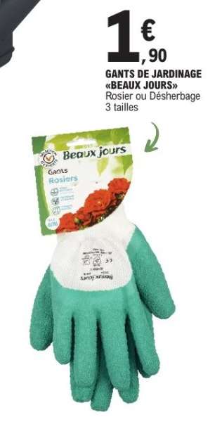 GANTS DE JARDINAGE «BEAUX JOURS»