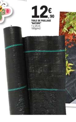 TOILE DE PAILLAGE NATURE