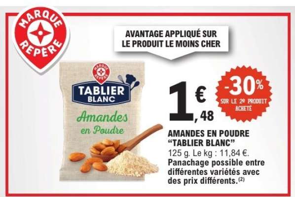 Amandes en poudre "Tablier Blanc"