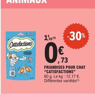 Friandises pour chat Catisfactions