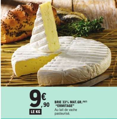 BRIE 33% MAT.GR. "ERMITAGE"