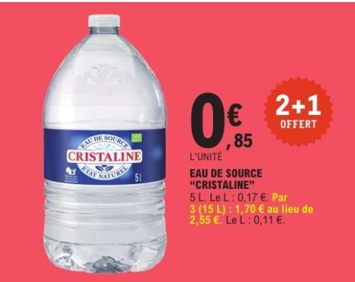 Eau De Source Cristaline