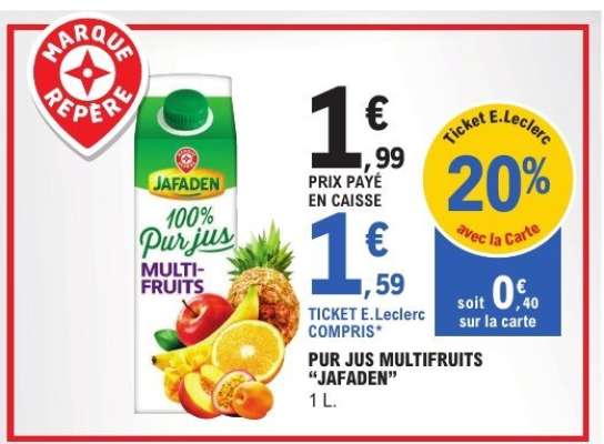 Pur Jus Multifruits Jafaden
