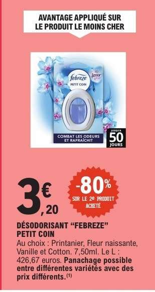 DESODORISANT "FEBREZE PETIT COIN"