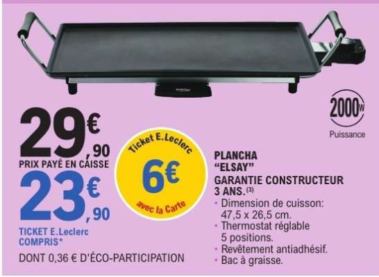PLANCHA "ELSAY"