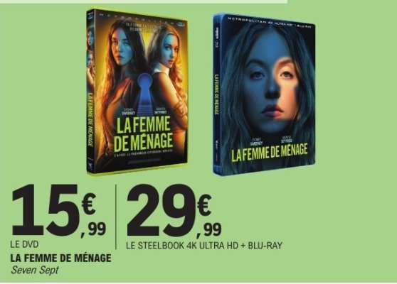 LA FEMME DE MÉNAGE