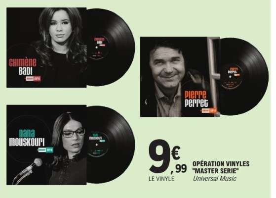 OPÉRATION VINYLES "MASTER SERIE"