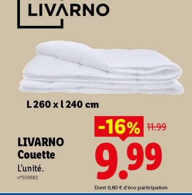 LIVARNO Couette