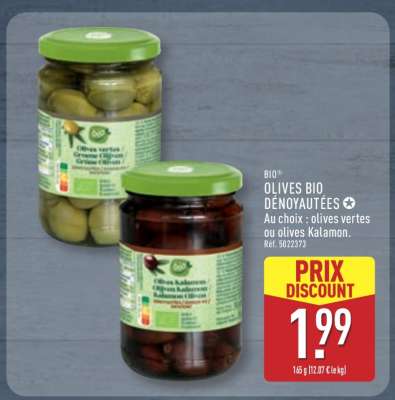 BIO® OLIVES BIO DÉNOYAUTÉES