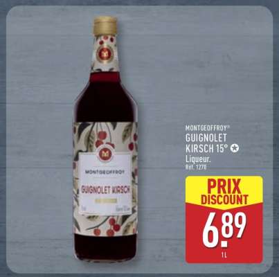 MONTEGEOFFROY GUIGNOLET KIRSCH 15°