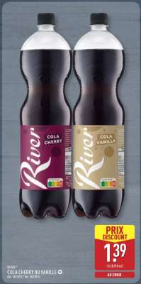 RIVER COLA CHERRY OU VANILLE