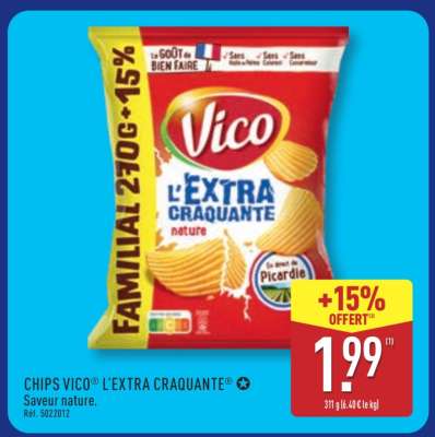 CHIPS VICO® L'EXTRA CRAQUANTE®