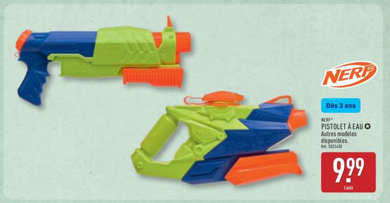 NERF Pistolet à eau