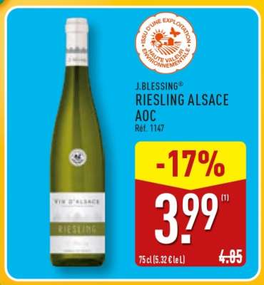 J.BLESSING® RIESLING ALSACE AOC