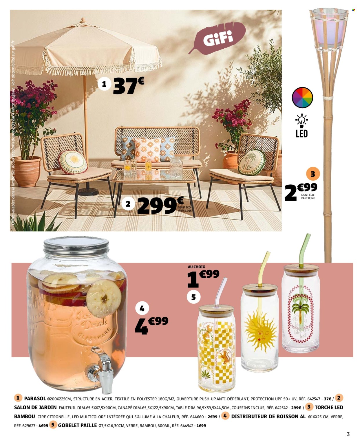 Catalogue GiFi - 28/04/2026 - 11/05/2026. Page 3
