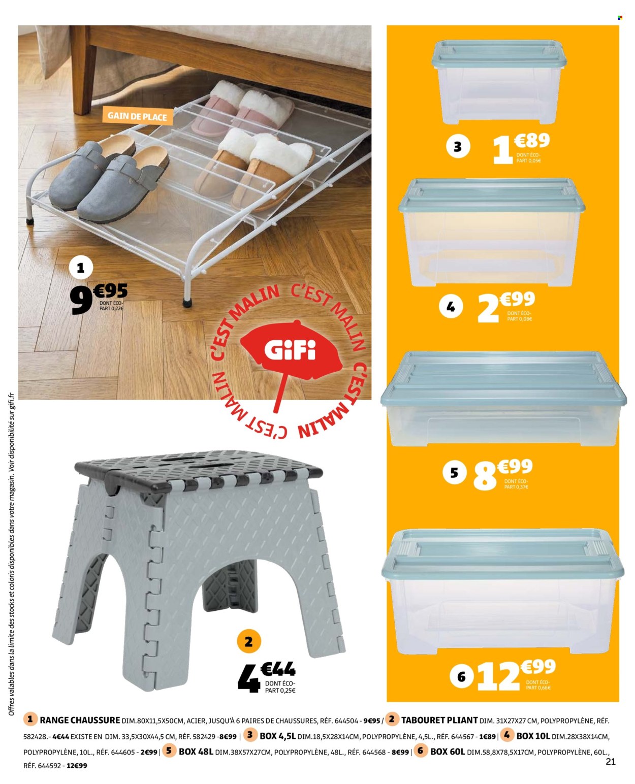 Catalogue GiFi - 28/04/2026 - 11/05/2026. Page 21