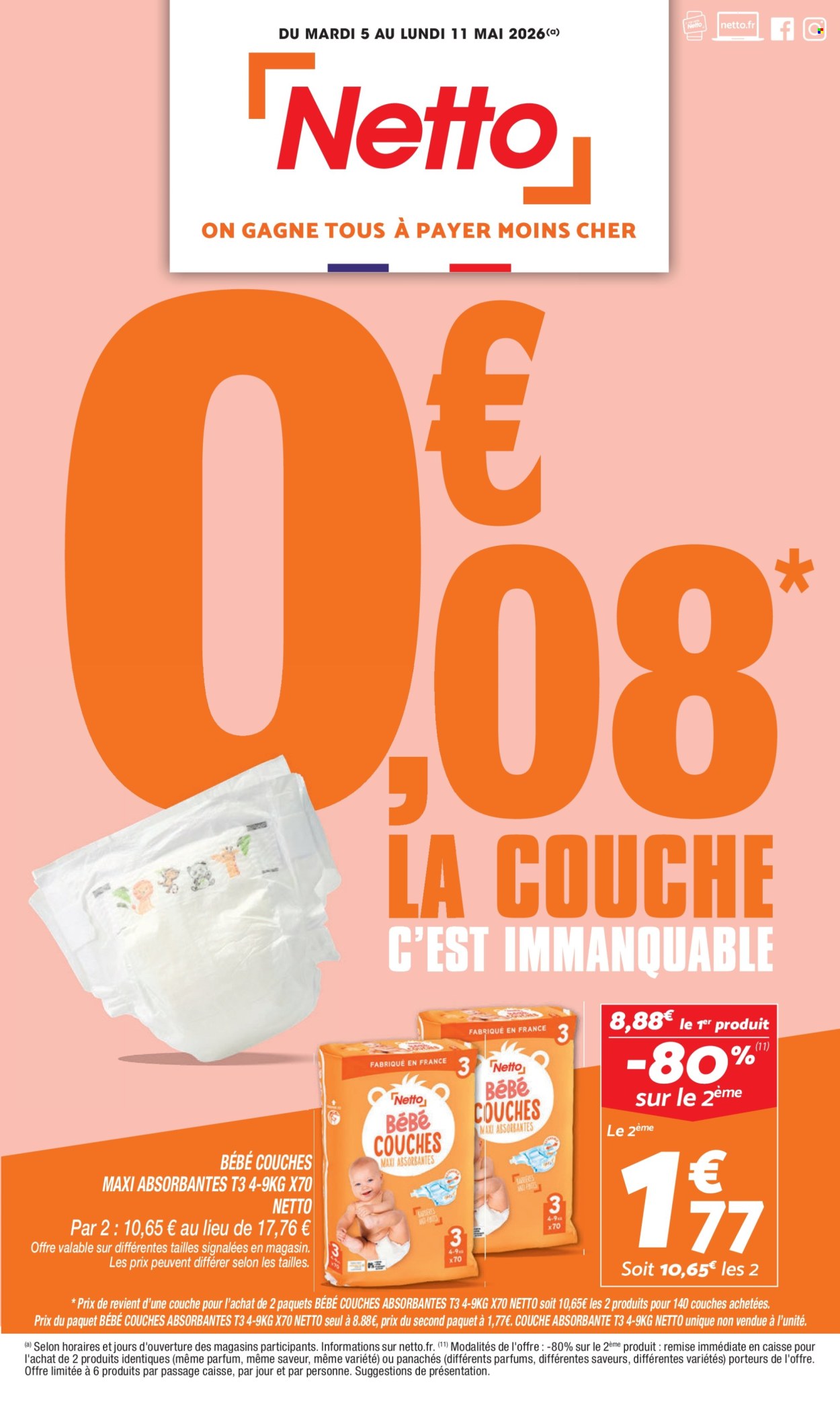 Catalogue Netto - 05/05/2026 - 11/05/2026. Page 1