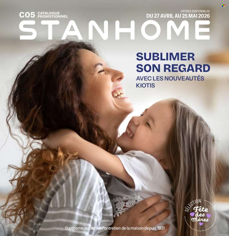 Catalogue Stanhome - 27/04/2026 - 25/05/2026.