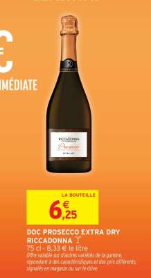 DOC PROSECCO EXTRA DRY RICCADONNA