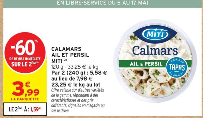 CALAMARS AIL ET PERSIL MITI