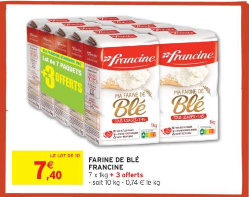 Farine De Blé Francine