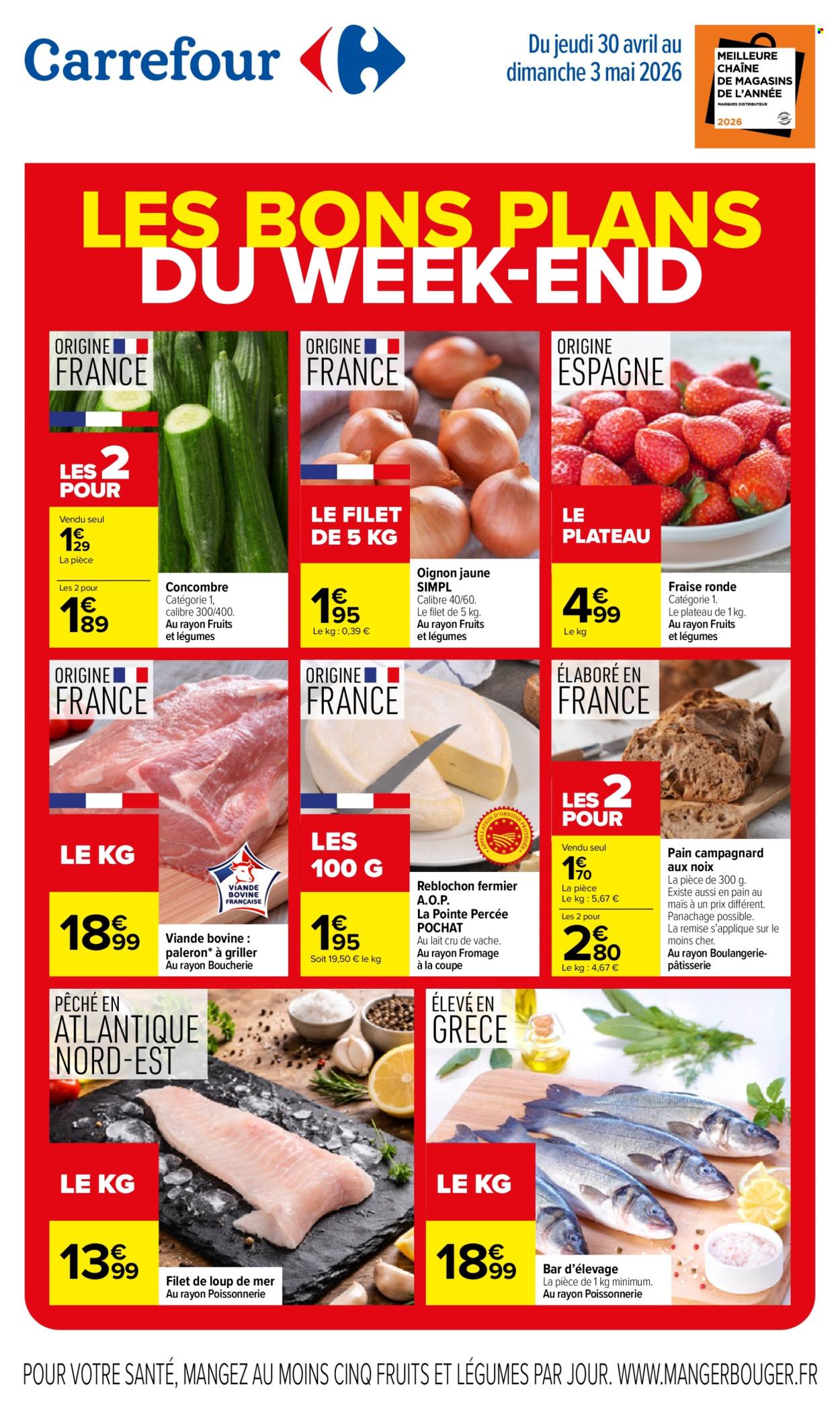 Catalogue Carrefour Hypermarchés - 30/04/2026 - 03/05/2026. Page 1