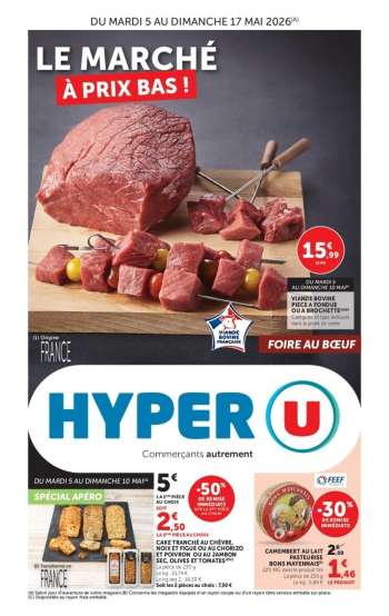 Catalogue HYPER U - 05/05/2026 - 17/05/2026.