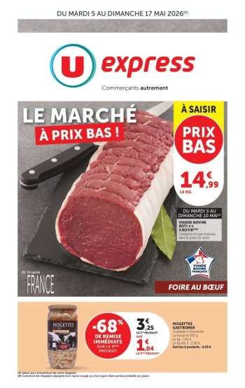 Catalogue U express - 05/05/2026 - 17/05/2026.