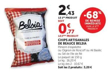 CHIPS ARTISANALES DE BEAUCE BELSIA