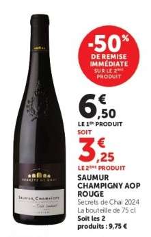Saumur Champigny AOP Rouge