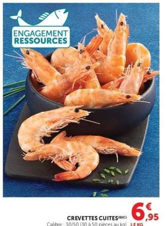 CREVETTES CUITES