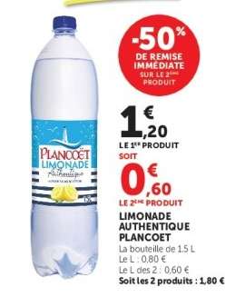 LIMONADE AUTHENTIQUE "PLANCOËT"