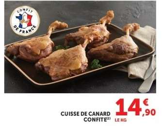 CUISSE DE CANARD CONFIT